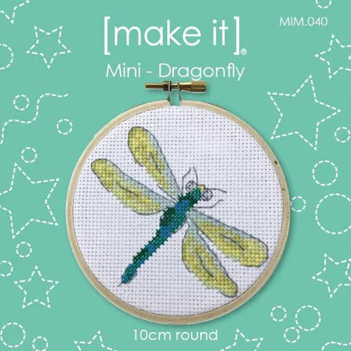Make it Mini Cross Stitch Kit with Hoop