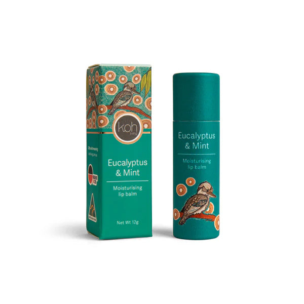 Koh Living Lip Balm Stick - Eucalyptus & Mint