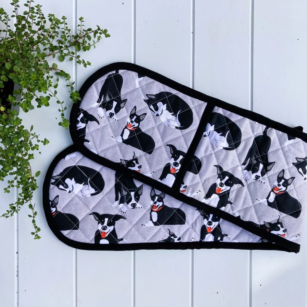 Double Oven Glove - Farm Dogs
