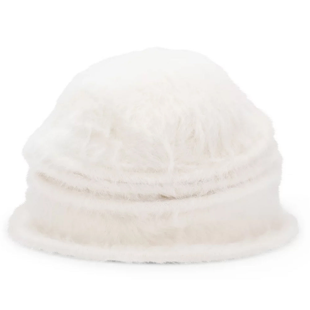 Avenel Angora Blend Pull On Hat ivory