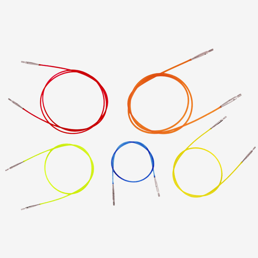 KnitPro Coloured Interchangeable Needle Cable