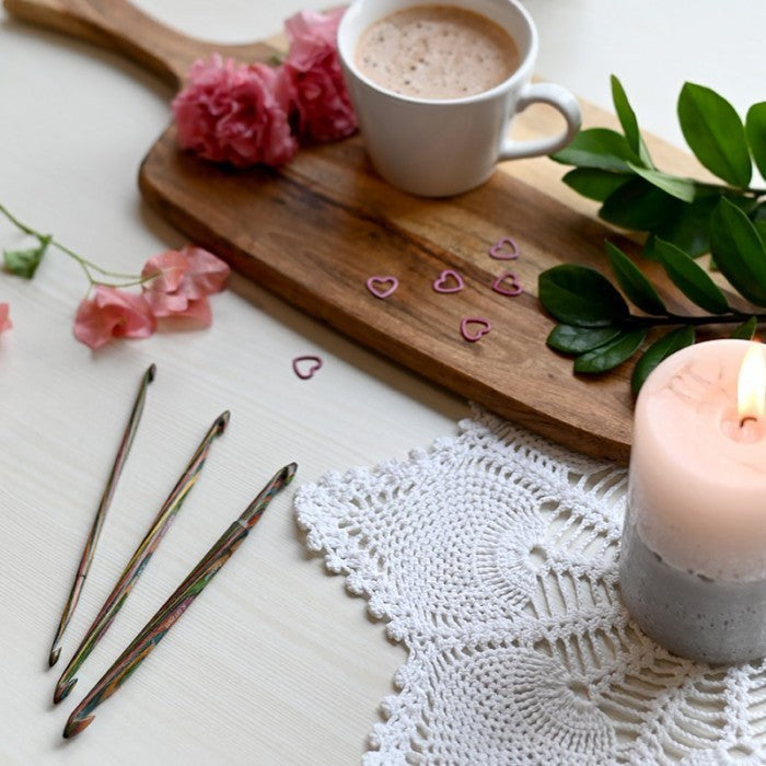 KnitPro Symphonie Wood Double Ended Crochet Hook