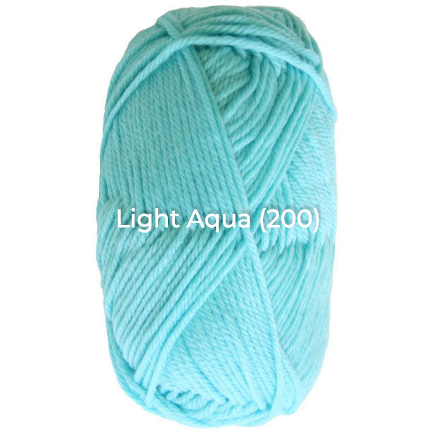 Light Aqua - Nundle Collection 4 Ply Chaffey Yarn