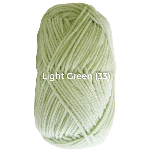 Light Green (33) Nundle Collection 12 Ply Chaffey Yarn