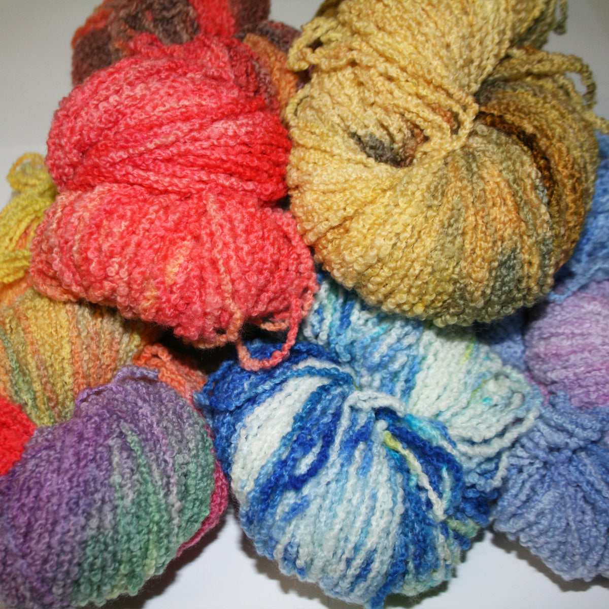 Nundle Hand Dyed Merino Boucle