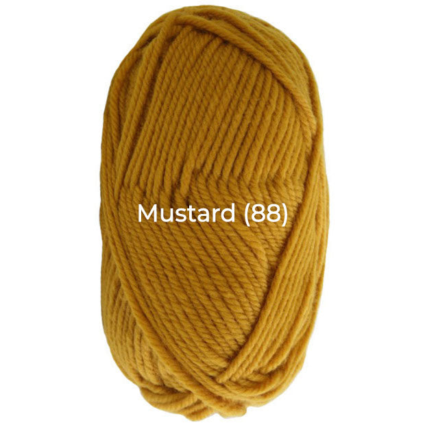 Nundle Collection 8 Ply Chaffey Yarn Mustard