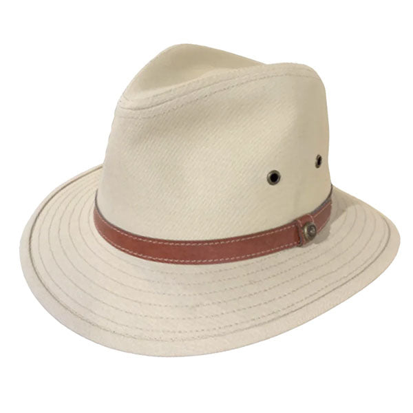 Avenel Blocked Canvas Hat