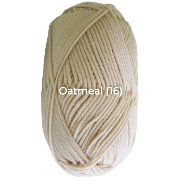 Nundle Collection 8 Ply Chaffey Yarn Oatmeal