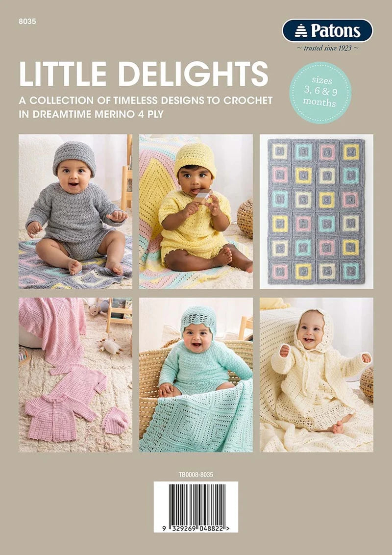 Patons Little Delights Pattern Book 8035