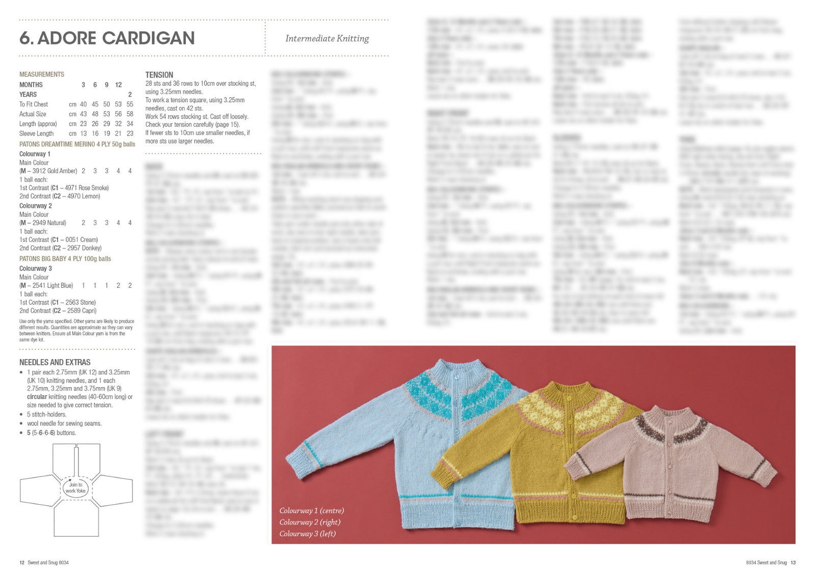 PATONS SWEET AND SNUG