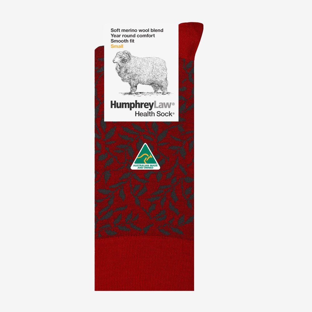 Humphrey Law Health Sock Leaves