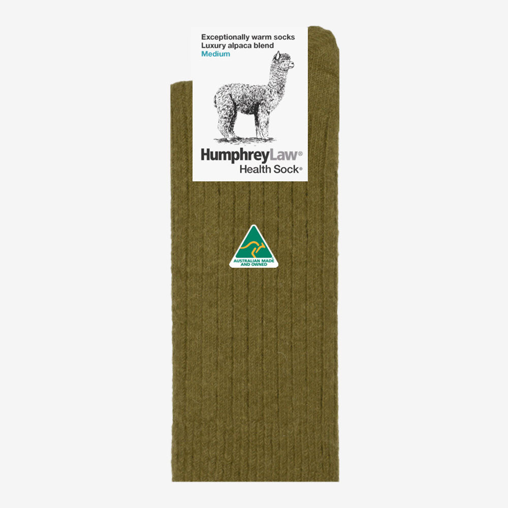 Humphrey Law Alpaca & Wool Blend Socks sage