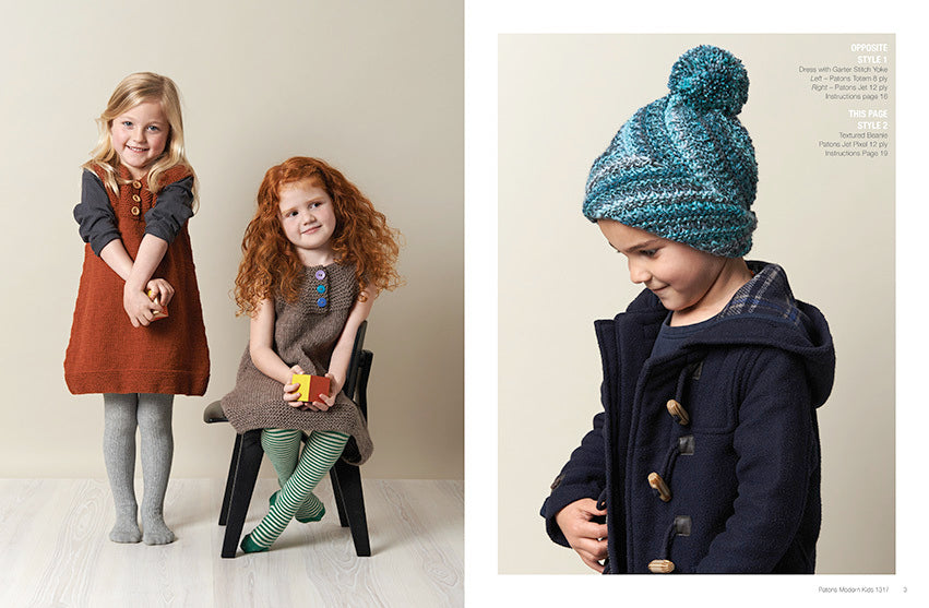 Patons Hand Knits for Modern Kids (BK1317)