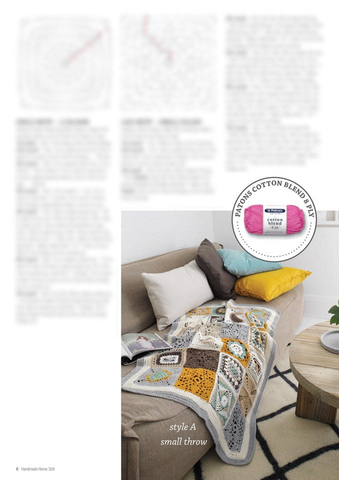 Patons Handmade Home Book 358