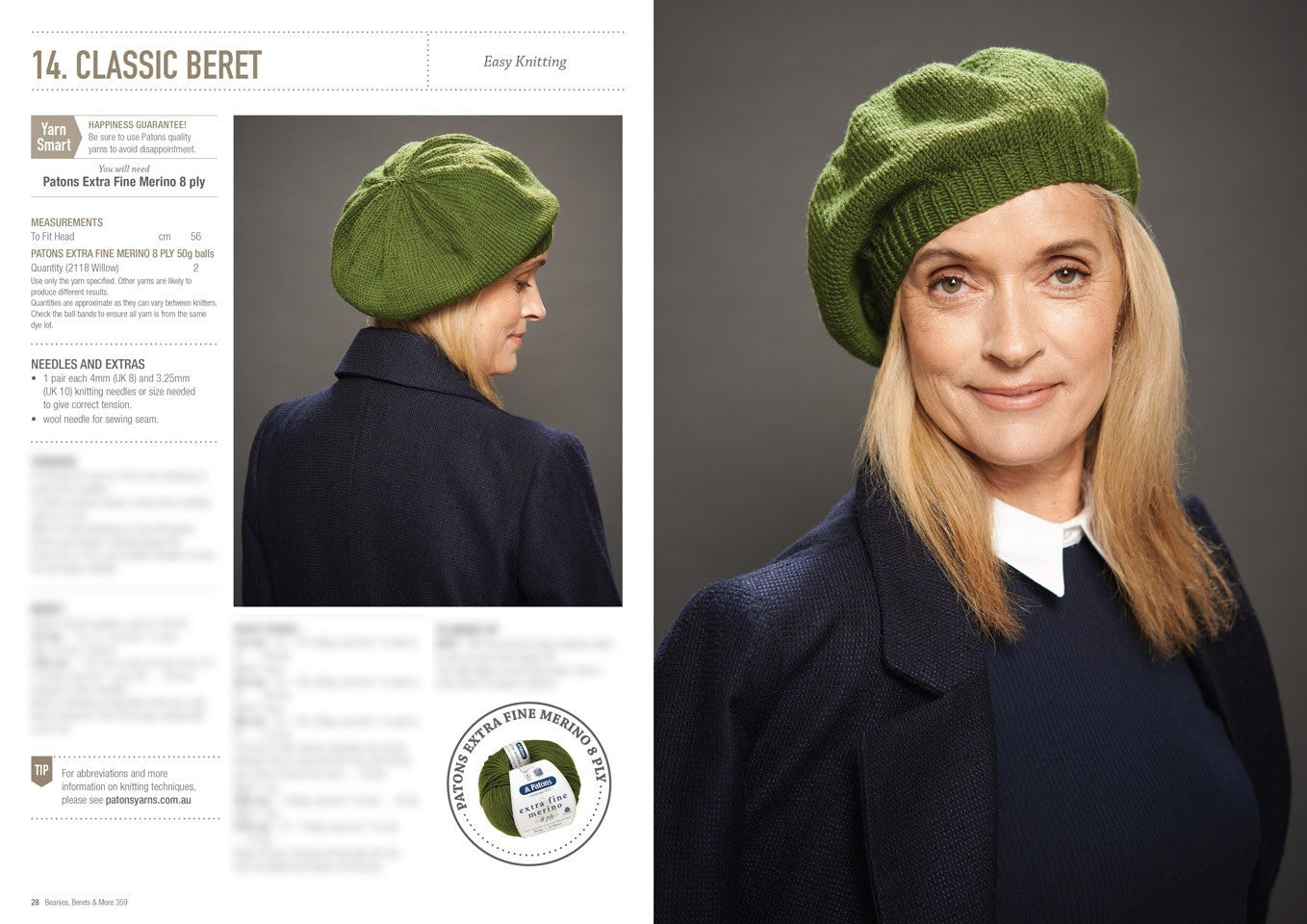 Patons Beanies Berets & More