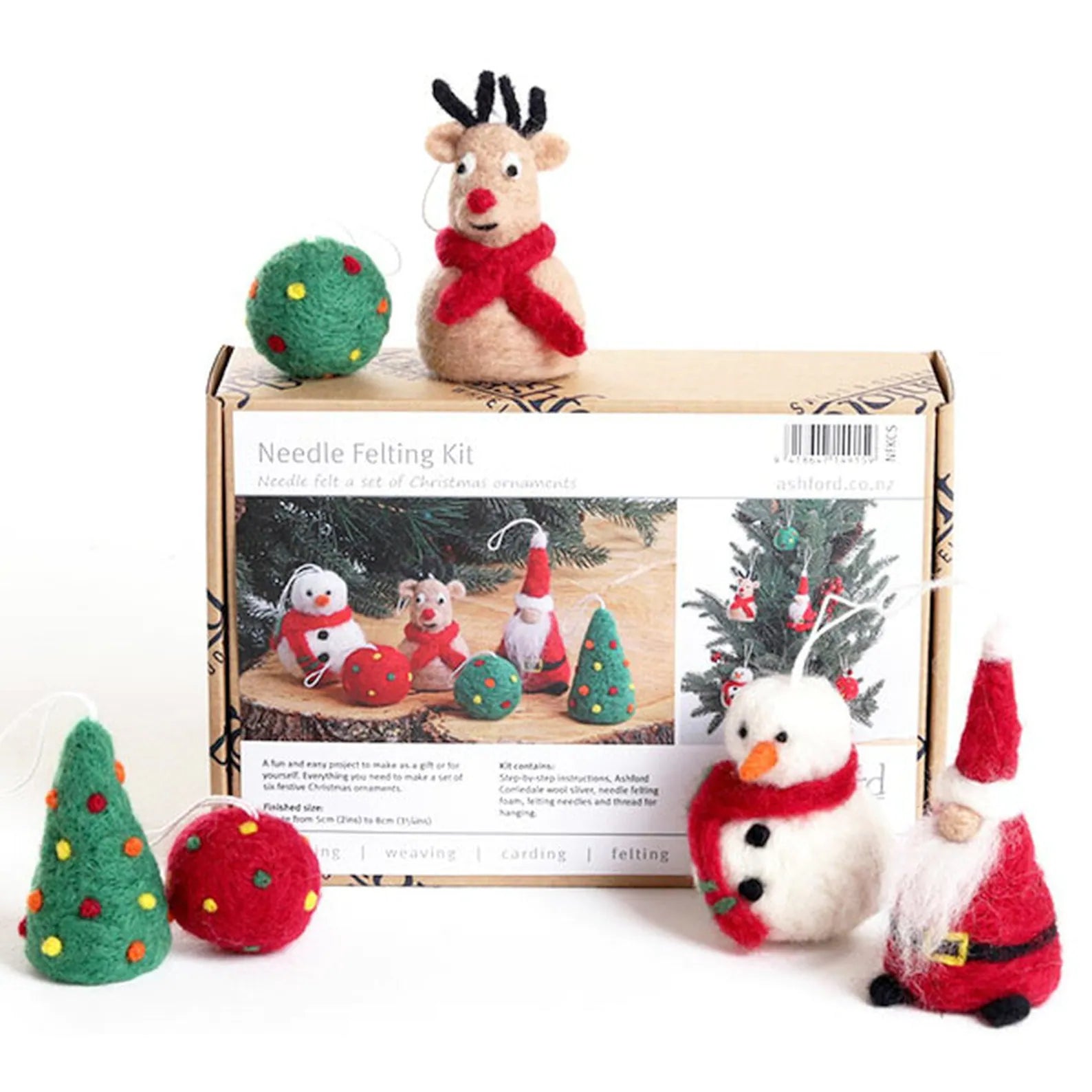 Ashford Needle Felting Kit Christmas Special