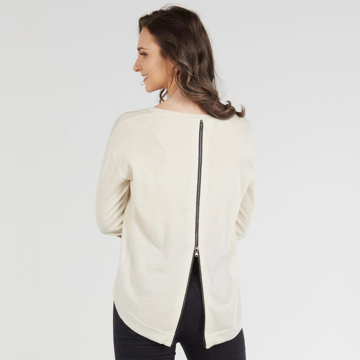 Bridge & Lord Crew Neck with Zipper