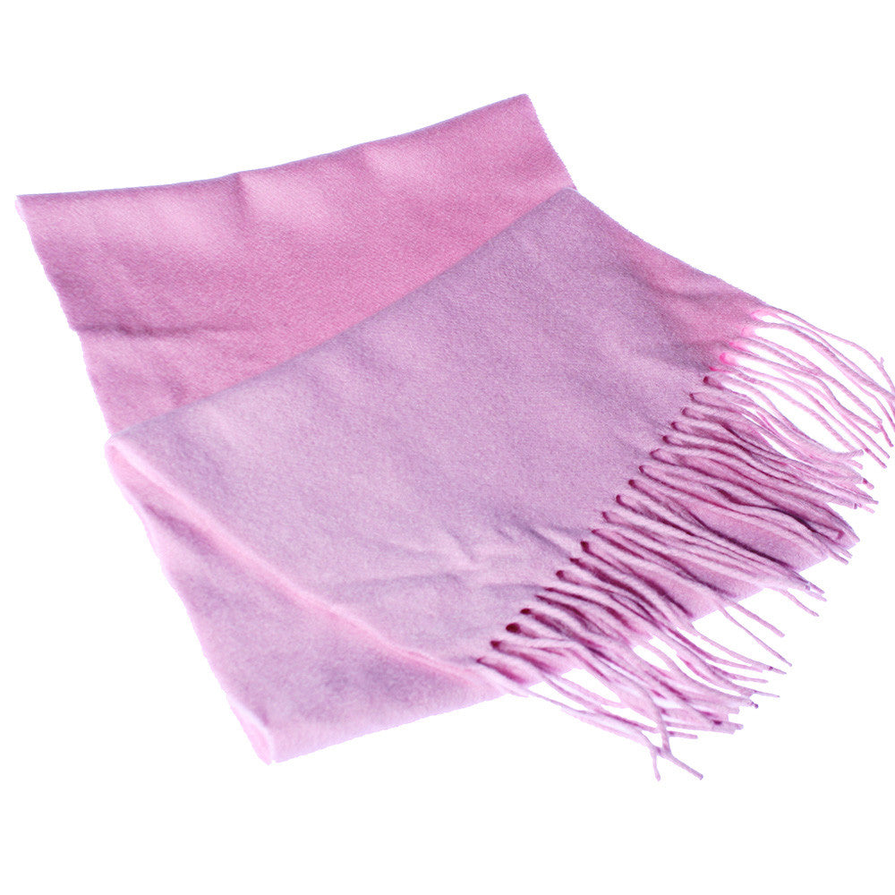 Sheer Bliss Cashmere Scarf - Pink