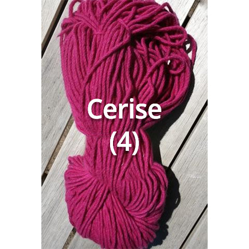 Cerise (4) - Nundle Collection 20 Ply Yarn