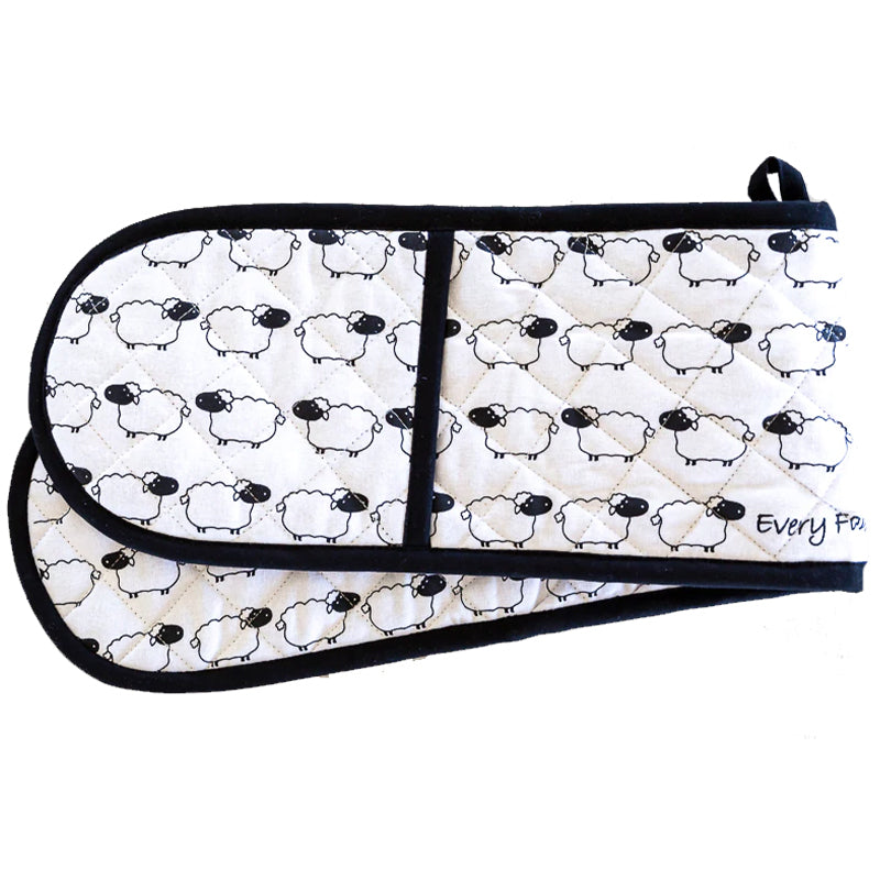 Double Oven Glove Black Sheep EFHO