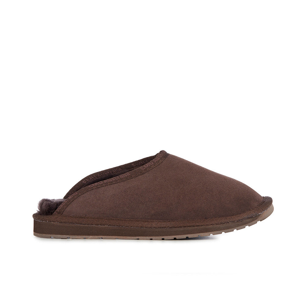 Emu Australia Sheepskin Slippers Esperance - Chocolate