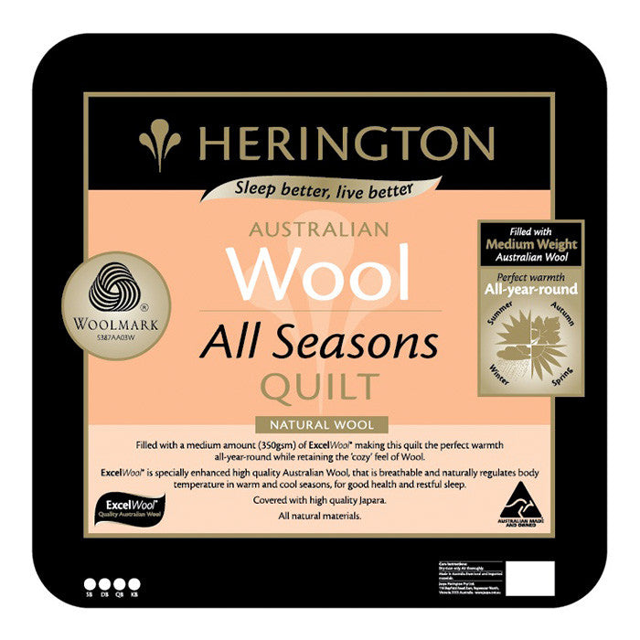 Herrington All Seasons Wool Quilt