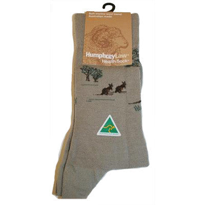 Humphrey Law Tourist Sock Cushion Sole - Antelope Kangaroo
