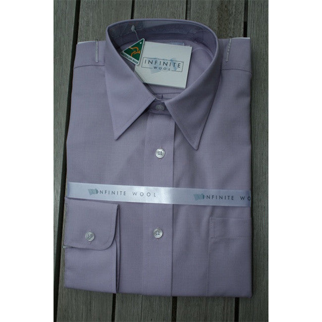 Infinite Wool Long Sleeve Shirt Thistle