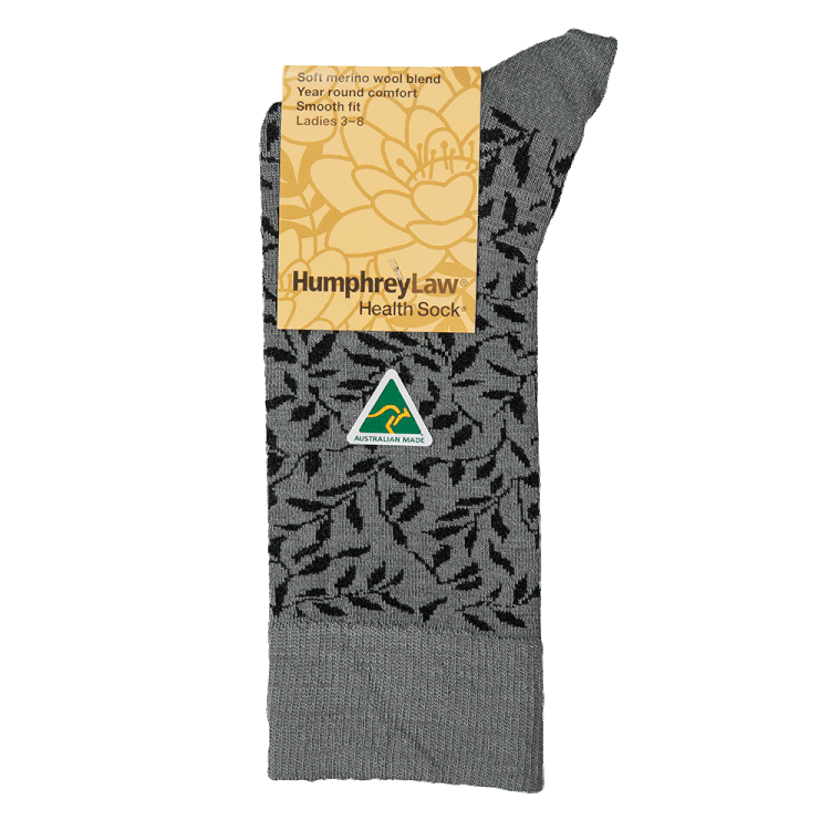Humphrey Law Health Sock - Leaves