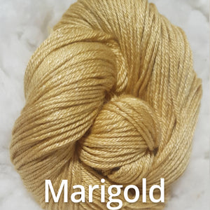 Nundle Merino Bamboo 8 ply Yarn Marigold