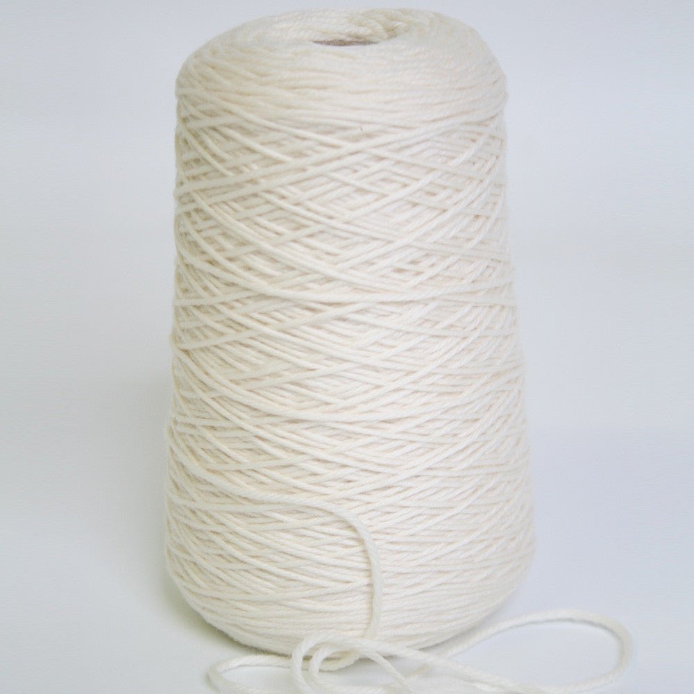 Nundle Undyed Machine Washable Merino Wool Yarn 8 Ply 400g Cone