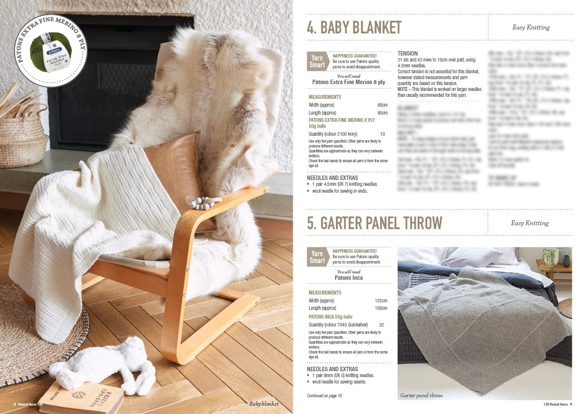 Patons Neutral Home Book 109