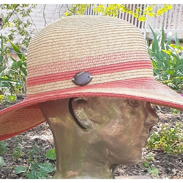 Poppi Paper Braid Wide Brim Sun Hat