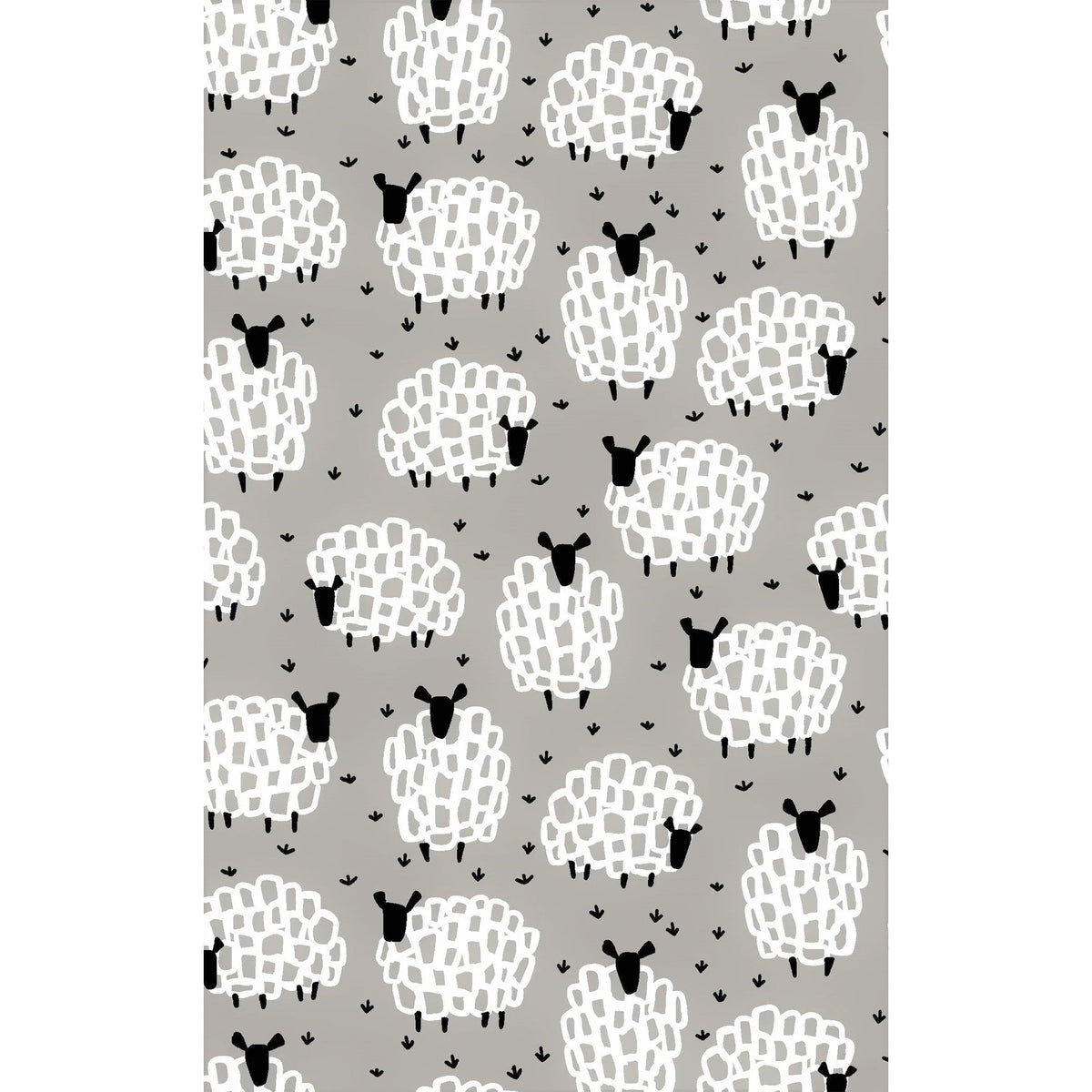 TEA TOWEL - GREY SHEEP
