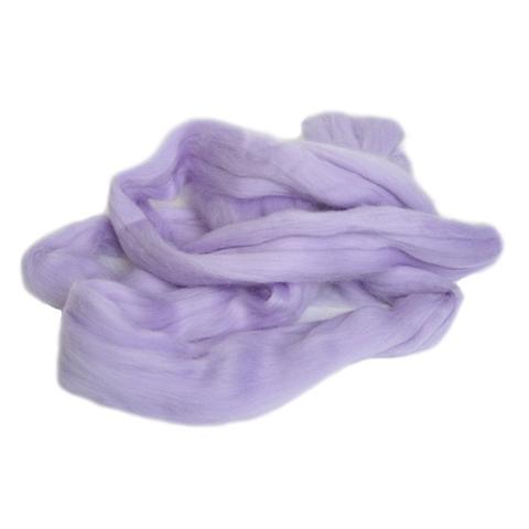 Merino Wool Top Blue Violet 100g