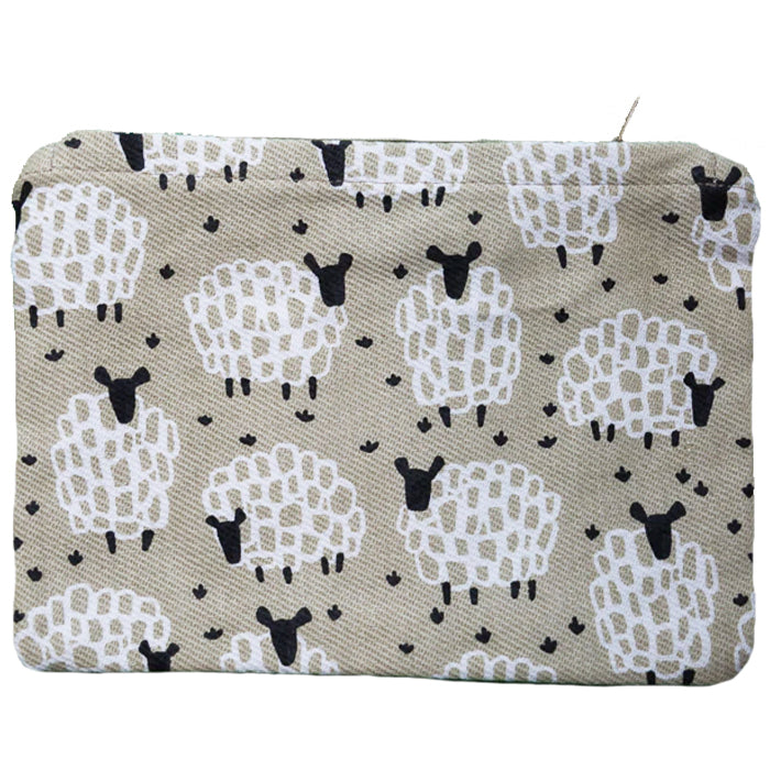 Zip Pouch - Grey Sheep