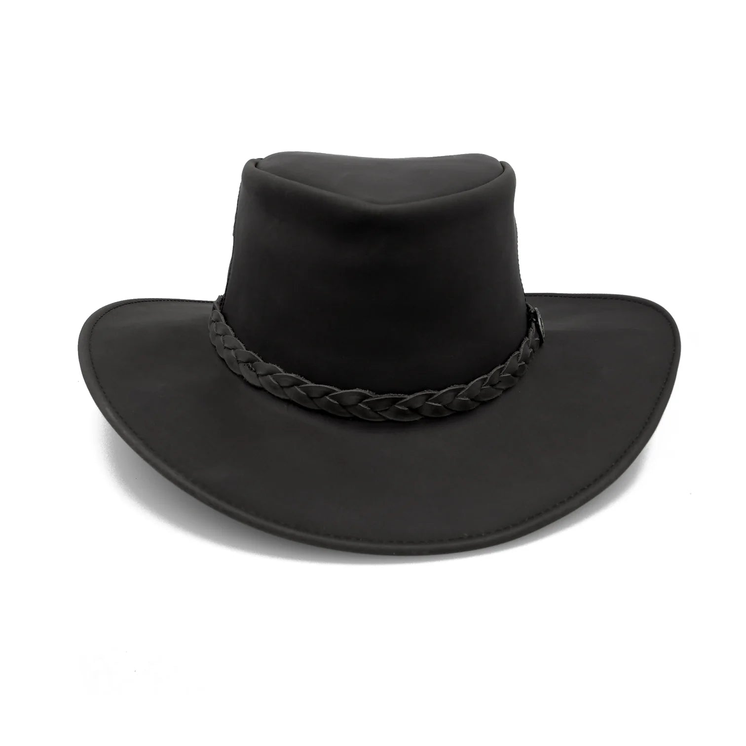 Kakadu Busselton Leather Hat black