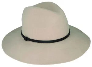 Maddison Avenue Wool Felt Fedora oat