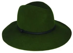 Maddison Avenue Wool Felt Fedora olive
