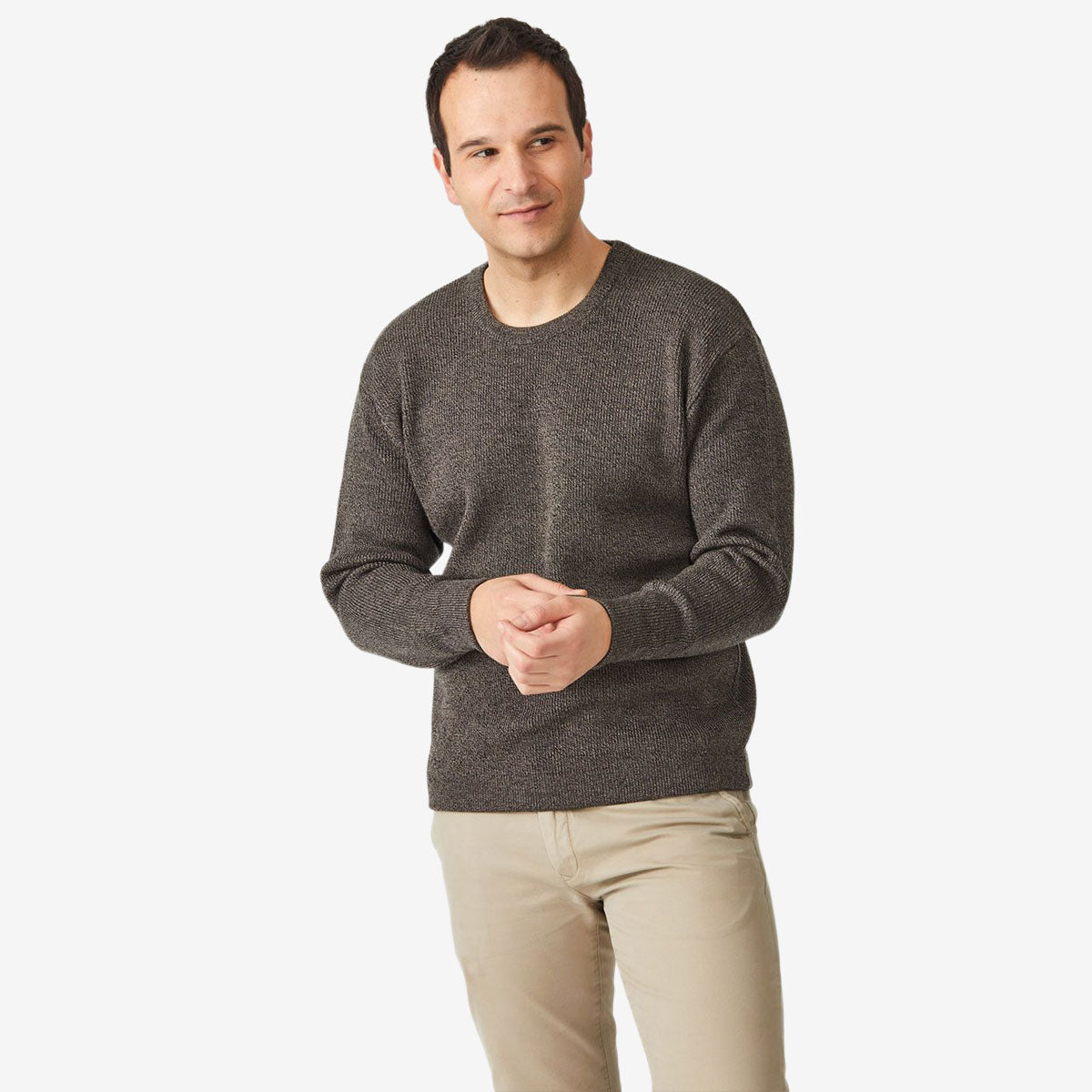 Aklanda Merino Rib Crew Neck