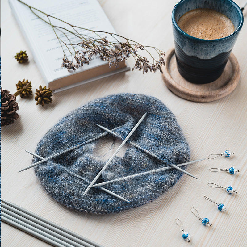 Knit Pro Basix Alum Double Pointed Needles 15cm Length