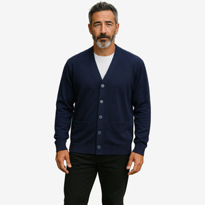 Ansett Machine Washable Cardigan
navy