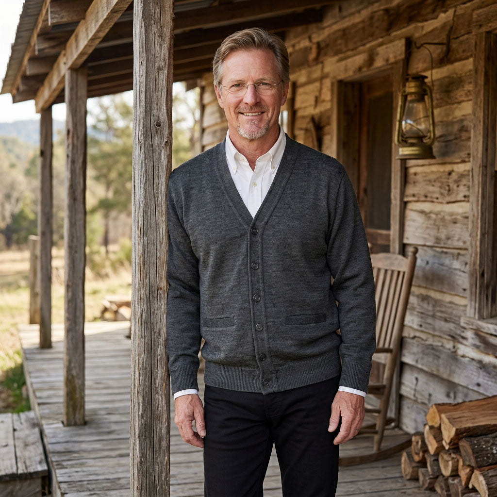 Ansett Machine Washable Cardigan