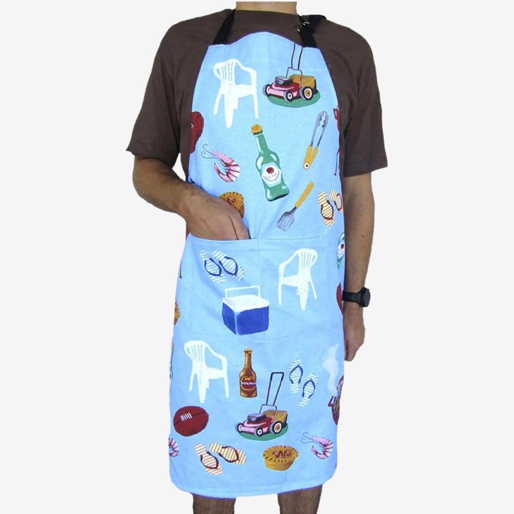 Apron Aussie Icons True Blue