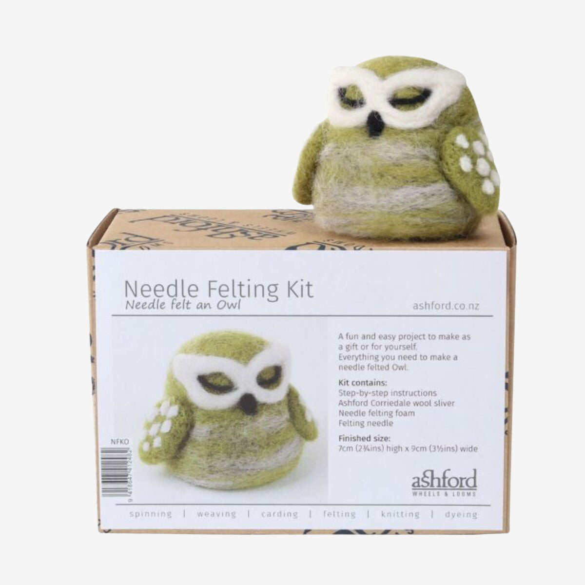 Ashford Felting Kit Owl