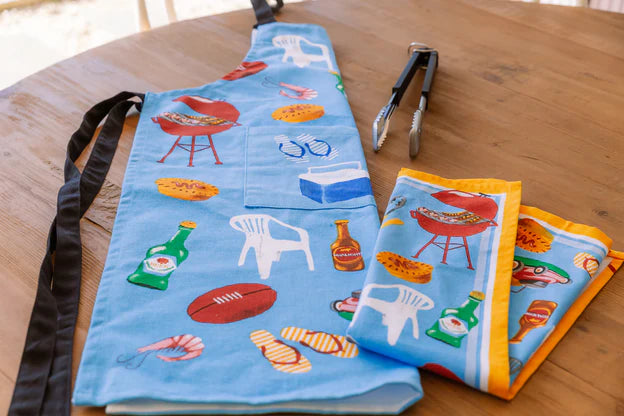 Apron Aussie Icons True Blue