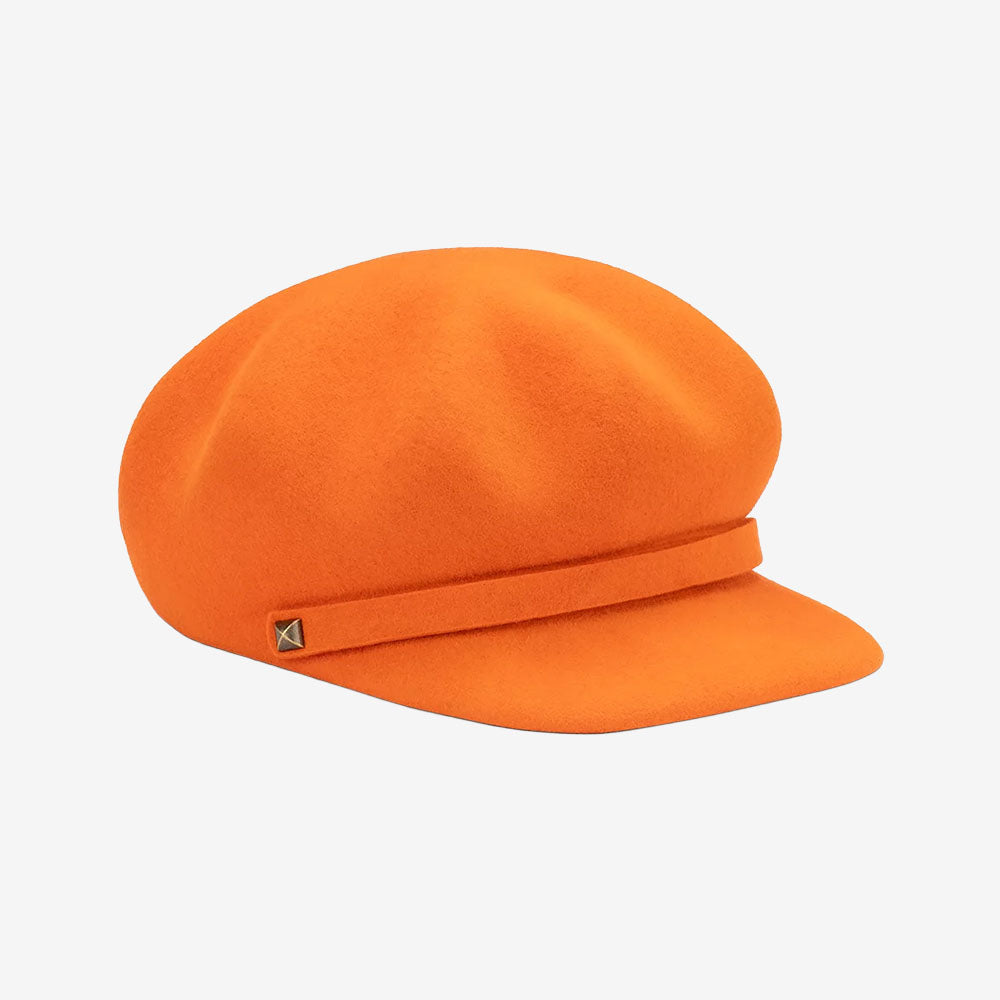Avenel Gianna Wool Felt Cap orange