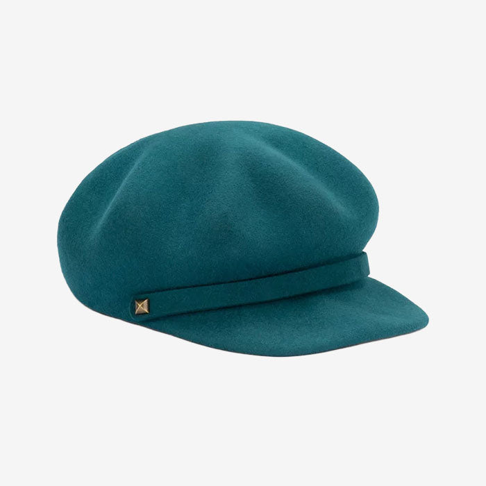 Avenel Gianna Wool Felt Cap teal