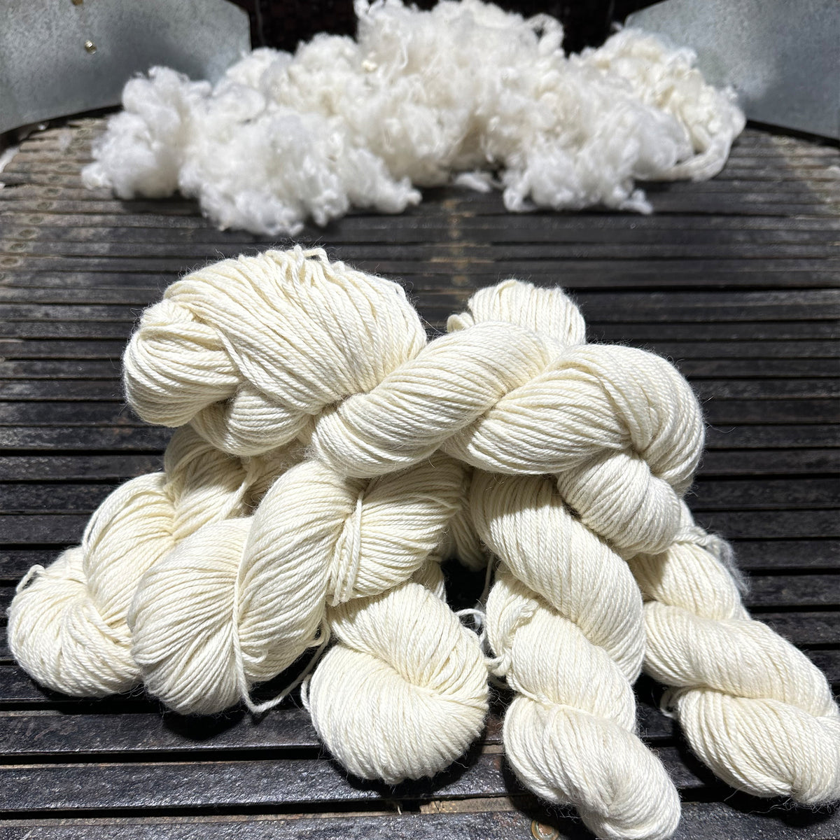 Baby Bundle - 60 Hanks of 4 ply Undyed Baby Alpaca
