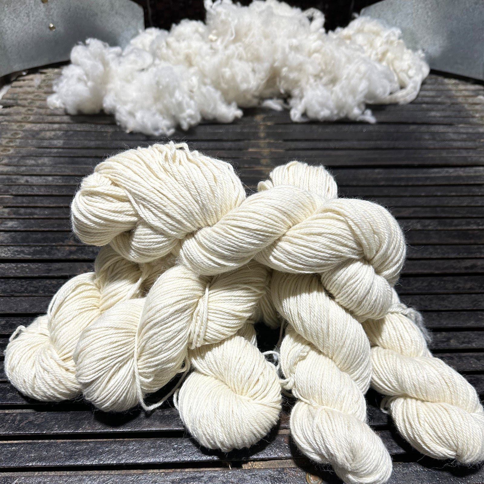 Baby Bundle - 60 Hanks of 4 ply Undyed Baby Alpaca